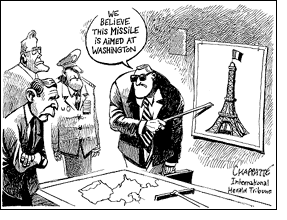 Cartoon copyright Chappatte in International Herald Tribune