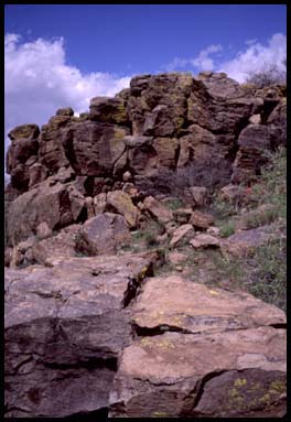 Rocks with Petroglyphs (29K)